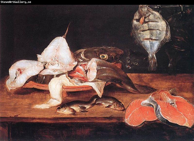 Alexander Adriaenssen Still-Life with Fish